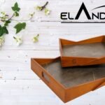 طقم صواني تقديم خشب زان – الأندلس 1