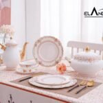 #1 طقم عشاء بورسلين الاندلس – مضلع