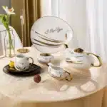 طقم شاي وجاتوة ٢٤ق مستورد من اكسفورد