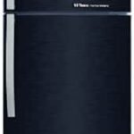 فريش ثلاجة ميكانيكية ببابين FNT-B400BB، سعة 369 لتر، أسود