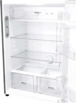 ⁦LG - ثلاجة نو فروست 592 لتر محرك عاكس فضي - ضاغط خطي - 21 قدم مكعب - ديجيتال - فلتر صحي منعش - تبريد الباب - GR-H822HLHM⁩ - الصورة ⁦3⁩