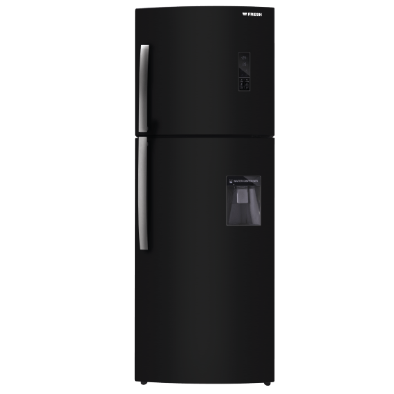 fresh_refrigerator_fnt-d470_ybm_397_liters_black ثلاجه فريش 397 لتر - أسود/ FNT-D470 YBM - الصورة 1