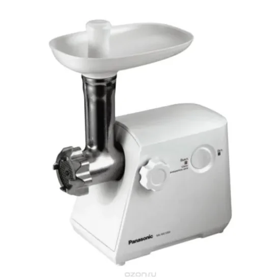 مفرمة لحم باناسونيك، 1300 واط، ابيض - MK-MG1360