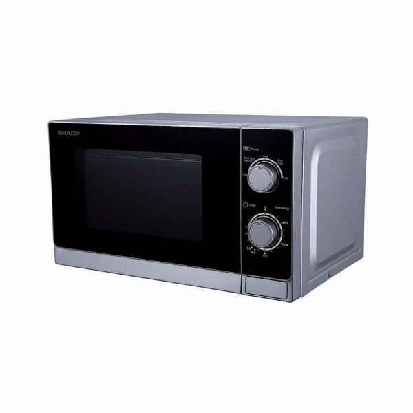 20-800-r-20cr-s ميكروويف شارب سولو 20 لتر 800 وات سيلفر R-20CR(S) - الصورة 1