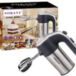 مضرب بيض سوكاني، 800 وات، 5 سرعات، أسود*سيلفر، LH-952