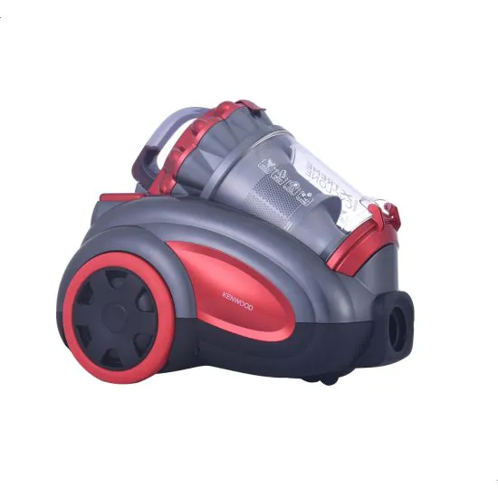 kenwood_bagless_vacuum_cleaner_2200_watt-vbp80_1_ مكنسة كهربائية كينوود بدون كيس، 2200 وات، اسود واحمر - VBP80.000RG - الصورة 1