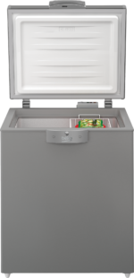 ⁦ديب فريزر بيكو افقي 205 لتر -  -صافى 205 لتر- فضي HS20510SEGH BEKO 457500000055⁩ - الصورة ⁦2⁩
