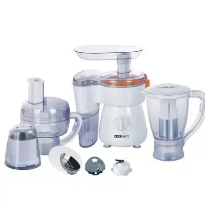 28_700_-_FP-2200 محضر الطعام بلاك اند وايت 28 وظيفة 700 وات - أبيض FP-2200 - الصورة 1