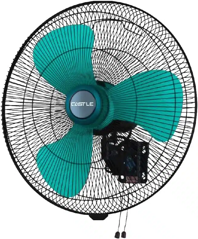 61MGdLy1zfL._AC_SX679_.jpg مروحة حائط كاسيل، 20 بوصة، اخضر - Faw 1020 - الصورة 1