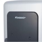 ⁦مبرد مياه كولدير سخن وبارد، فضي/اسود - KWD B2.1⁩ - الصورة ⁦2⁩