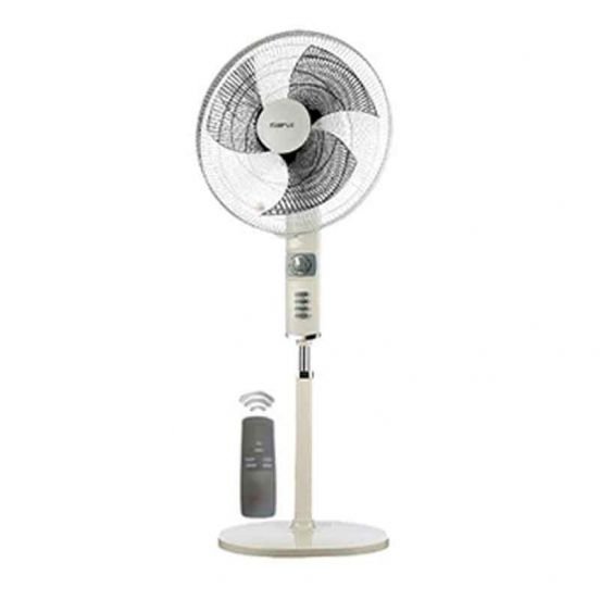 castle-stand-fan-18-inch-_-with-remote---silver---fas-2518-rd مروحة كاسل 18 عمودًا عن بُعد رمادي FAS 2518 RD - الصورة 1