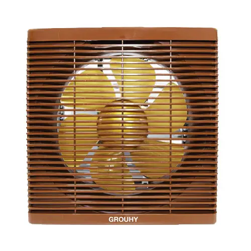 ezgif-2-5e7312f20e شفاط حائط جروهي، 25 سم، بشبكة حماية، GH252B - بني - الصورة 1