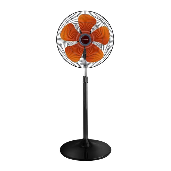 fas_1018-orange مروحة كاسل FAS-1018، 18 بوصة - أسود و برتقالي - الصورة 1