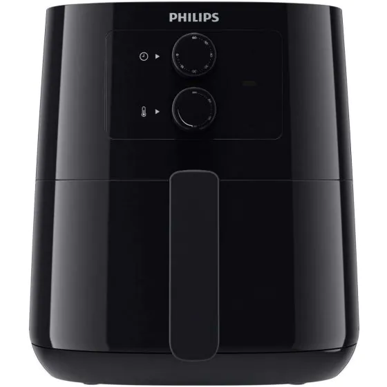 philips_hd9200-1 قلاية بدون زيت فيليبس، 1400 وات،4.1 لتر، اسود - HD9200 - الصورة 1