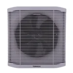 شفاط حمام تورنيدو، 25 سم، رمادي/ اسود - TVS-25BG