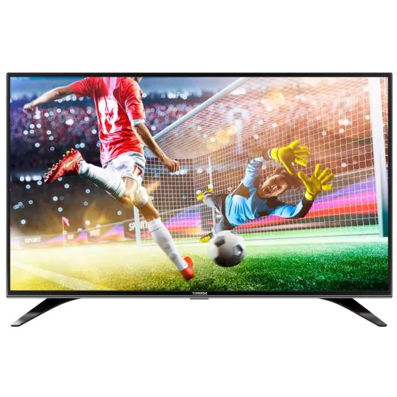 tornado-led-tv-32-inch-hd-with-built-in-receiver-2-hdmi-and-2-usb-inputs-32er9500e-front شاشة تلفزيون تورنيدو 32 بوصة LED بدقة HD مع ريسيفر داخلي- 32ER9500E - الصورة 1