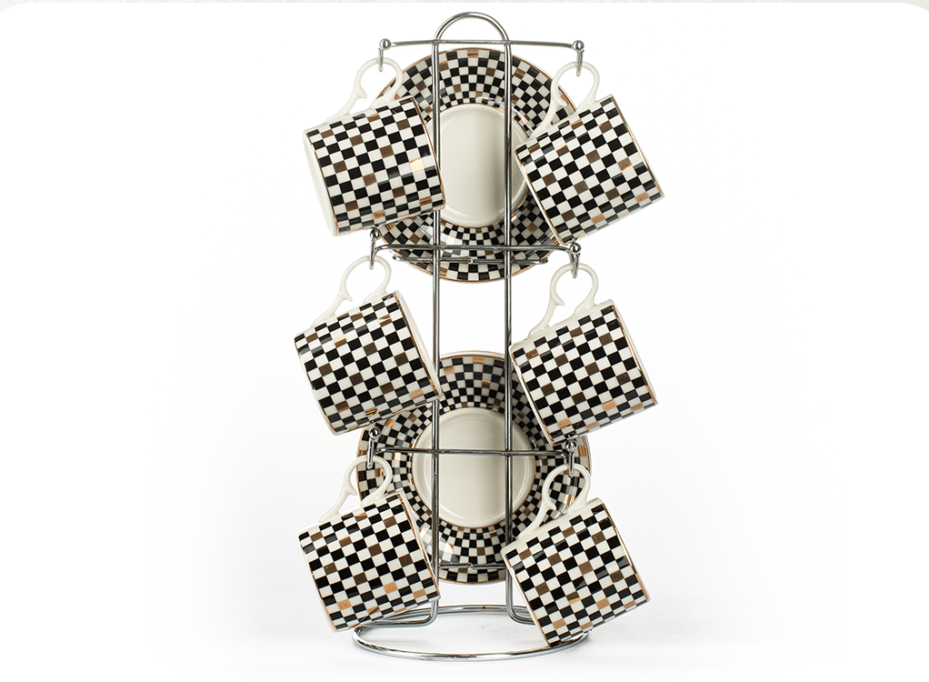 3002A-5 طقم قهوة استاند نيو دورا - الصورة 1