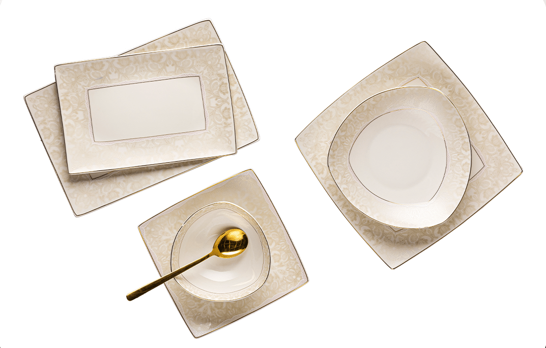 6032#5 طقم عشاء 26 ق ديملا - الصورة 1