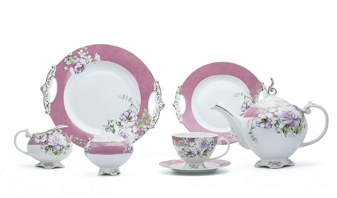 9006#1 طقم شاي 24 ق علاء الدين - الصورة 1