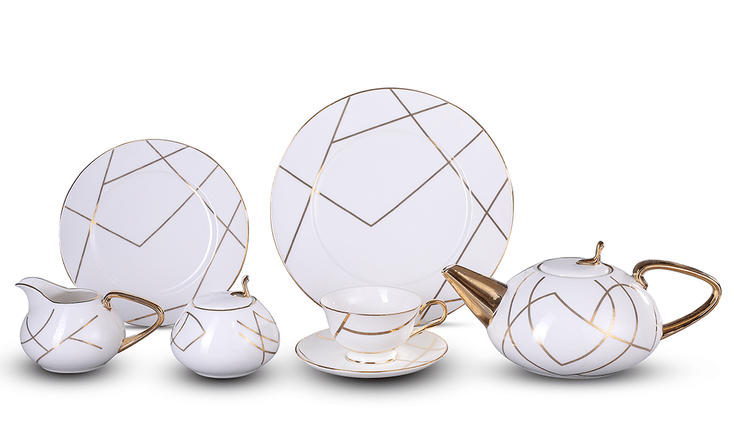 9013#14 طقم شاي 24 ق شجرة - الصورة 1