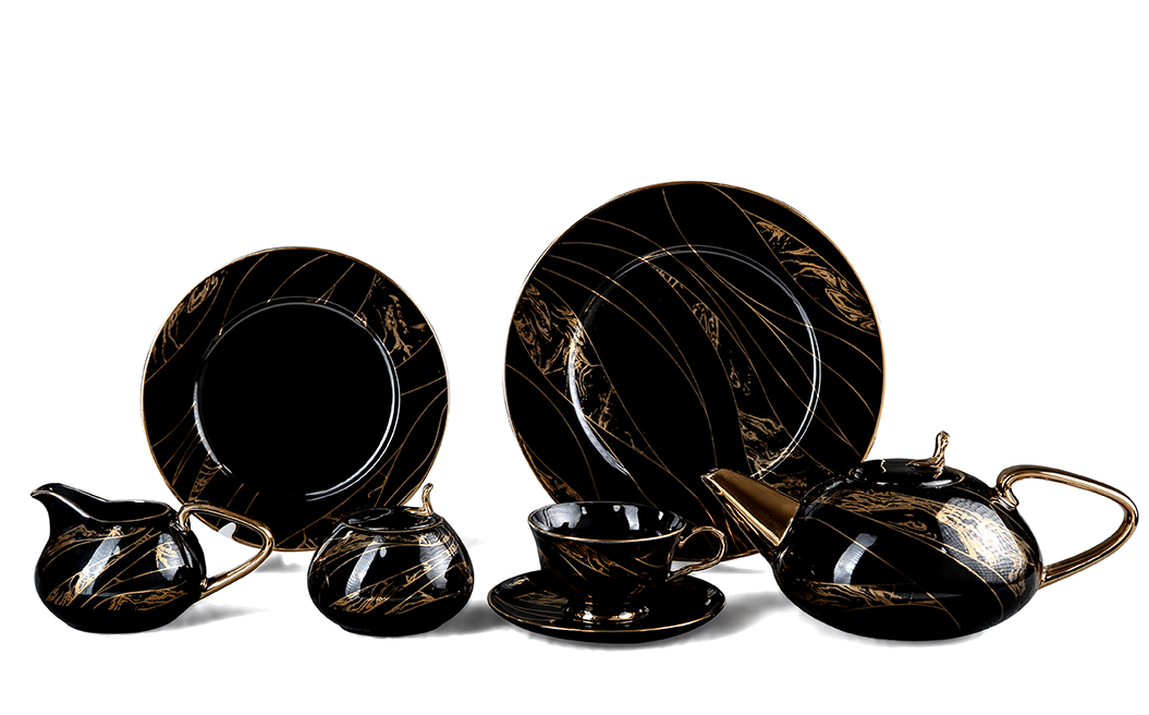 9013#32 طقم شاي 24 ق شجرة - الصورة 1