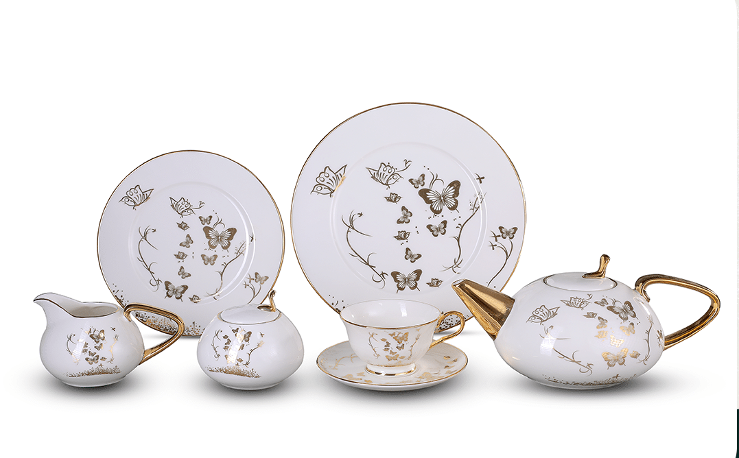 9013#6 طقم شاي 24 ق شجرة - الصورة 1