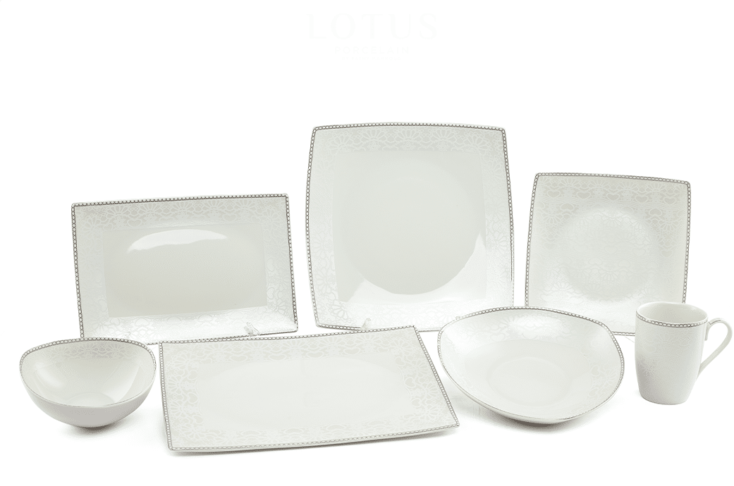 عشاء-6009-#-12--33-ق-ديملا (1) طقم عشاء 33 ق ديملا - الصورة 1