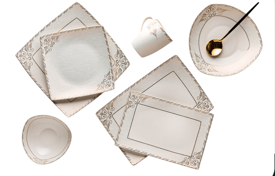 عشاء 6009 # 28 33 ق ديملا طقم عشاء 33 ق ديملا - الصورة 1