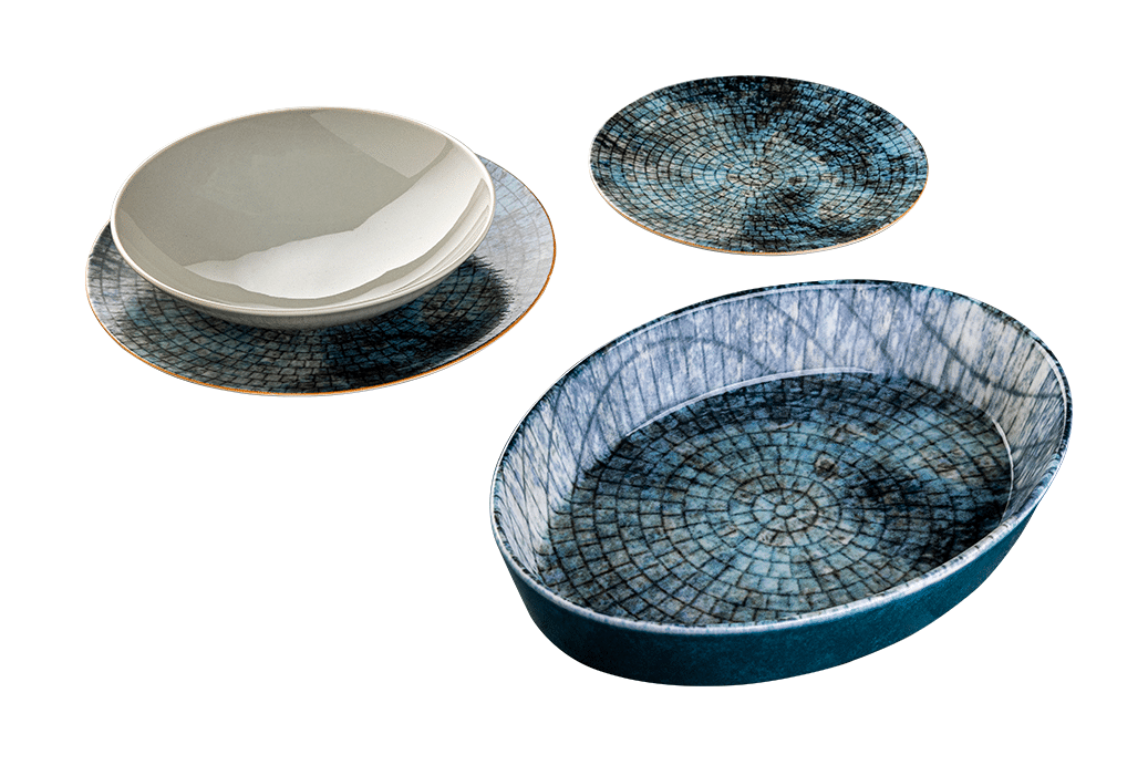 عشاء 6038 19 ق كوب# 6 (1) طقم عشاء 19 ق ديملا - الصورة 1