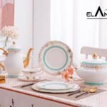 #2 طقم عشاء بورسلين الاندلس – مضلع