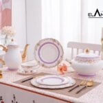 #3 طقم عشاء بورسلين الاندلس – مضلع