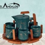 طقم قهوة ماربل – الأندلس