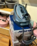⁦مكواة بخار مع قاعدة توليد البخار 2400 وات - Arshia Steam Station⁩ - الصورة ⁦2⁩